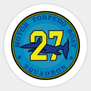 Motor Torpedo Boat Squadron 27 Sticker